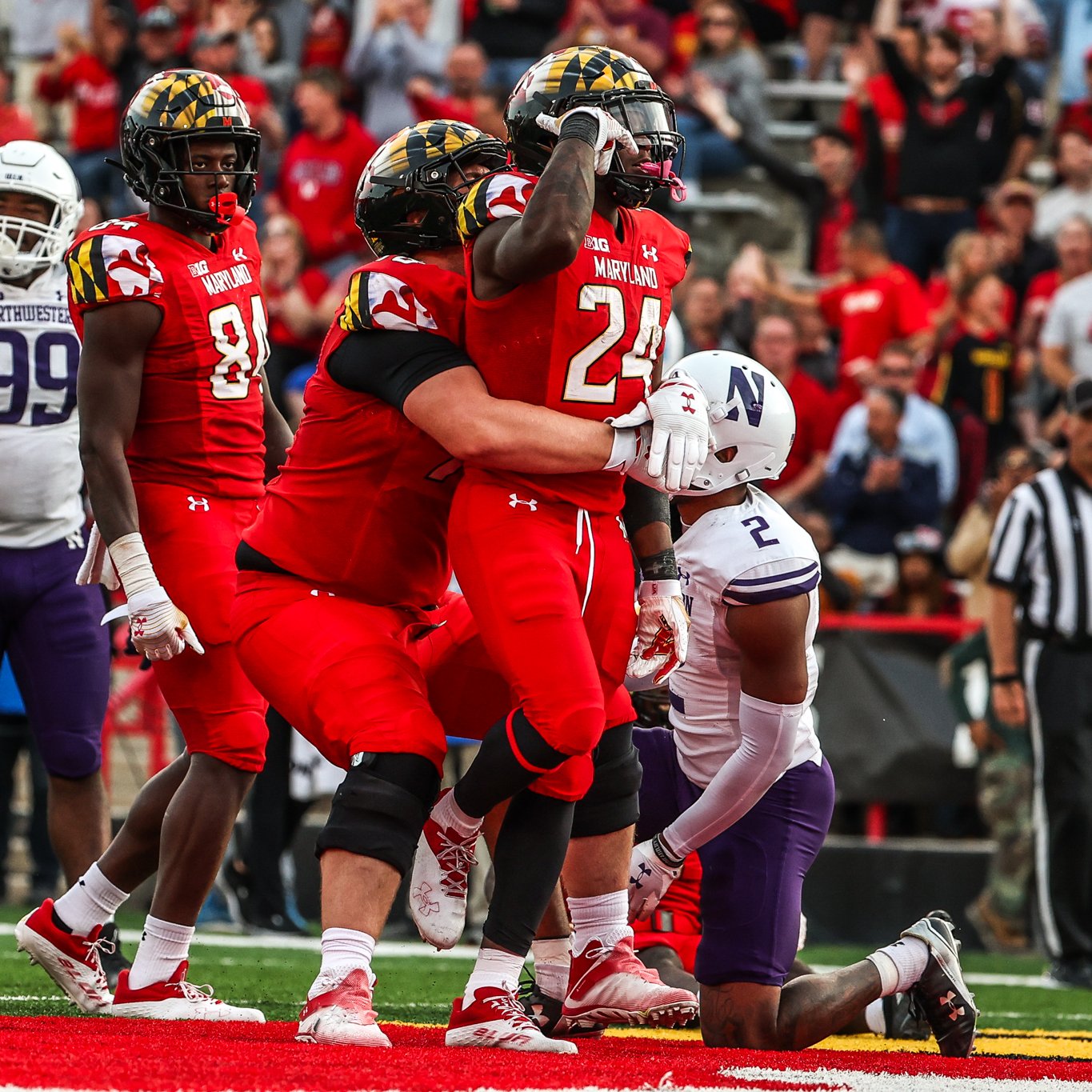 Roman Hemby has a big day for Maryland football against Northwestern