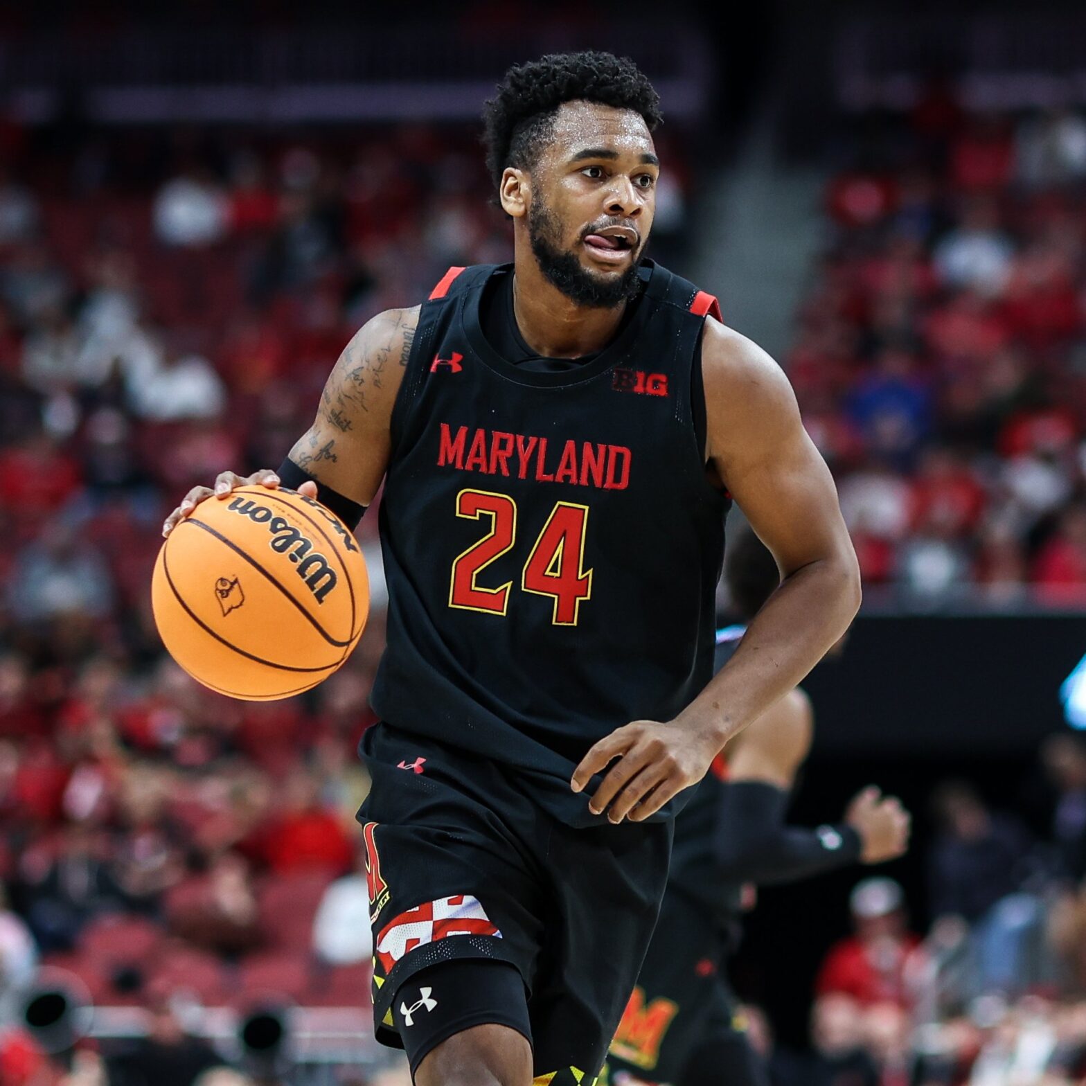 Maryland basketball earned their seventh straight win over Louisville behind 18 points from Donta Scott