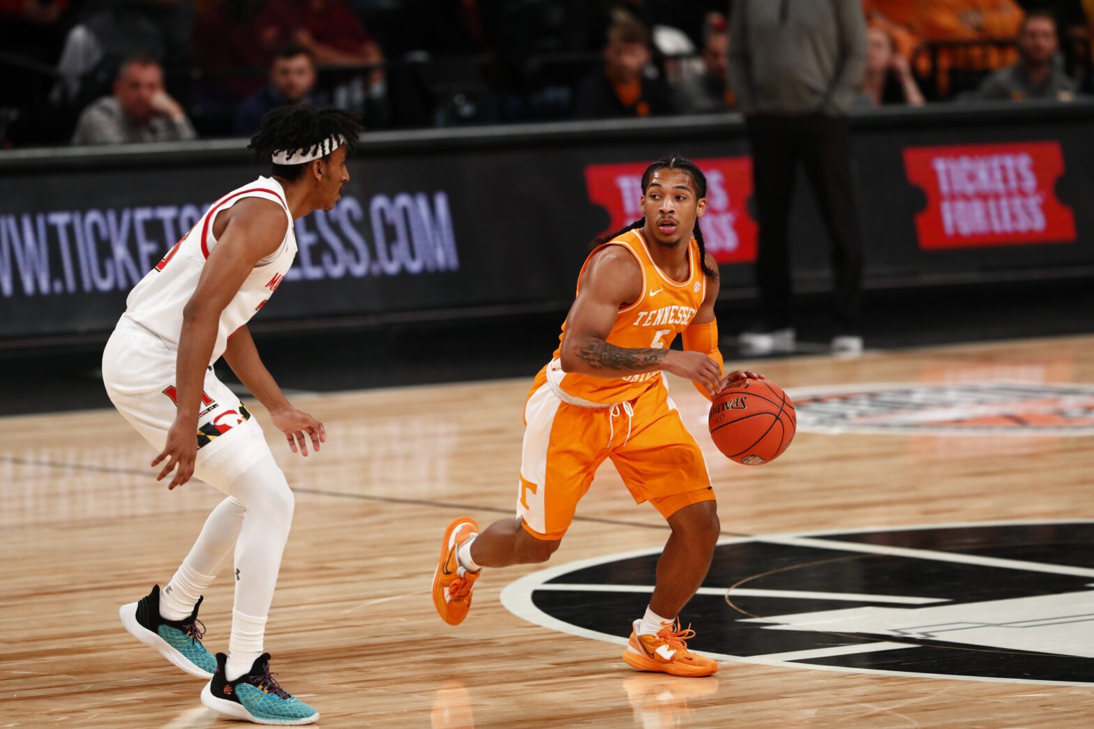 Zakai Ziegler hit many clutch shots down the stretch to led the No. 7 Tennessee Volunteers to victory over No. 13 Maryland basketball